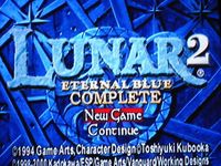 une photo d'Ã©cran de Lunar 2 - Eternal Blue Complete sur Sony Playstation